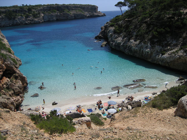 Visiter Majorque-plages Calo-des-Moro