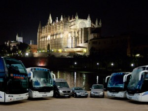 Autocars, Cathédrale de Palma de Majorque