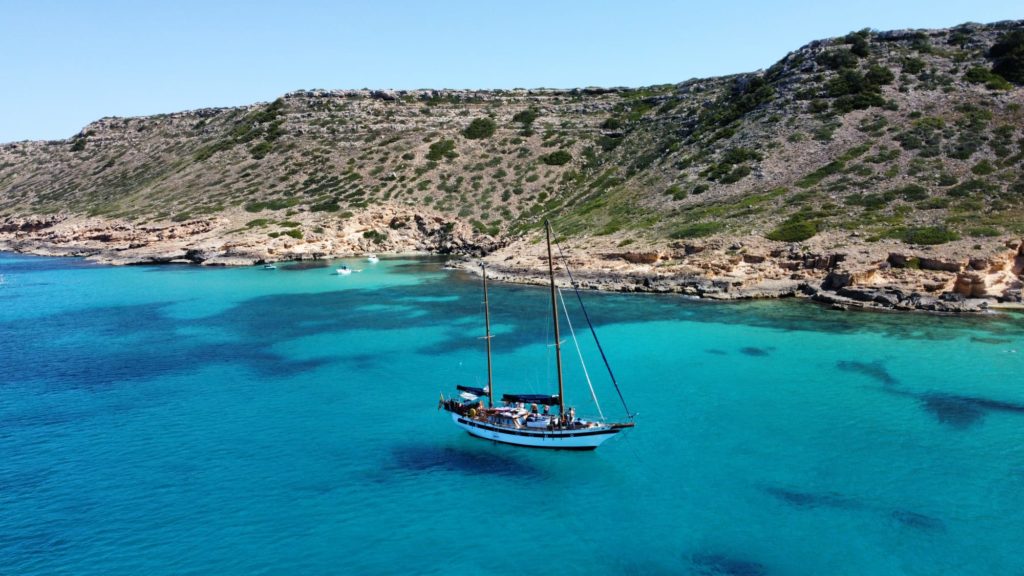 Private sail boat Mallorca
