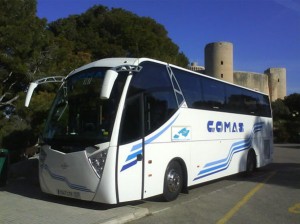 autocar château de Bellver excursion Palma